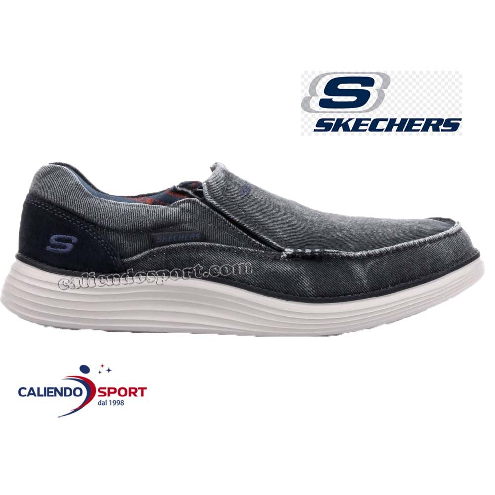 CHAUSSURES SKECHERS POUR HOMMES 66014 BLK STATUS 2.0 MOSENT GREY