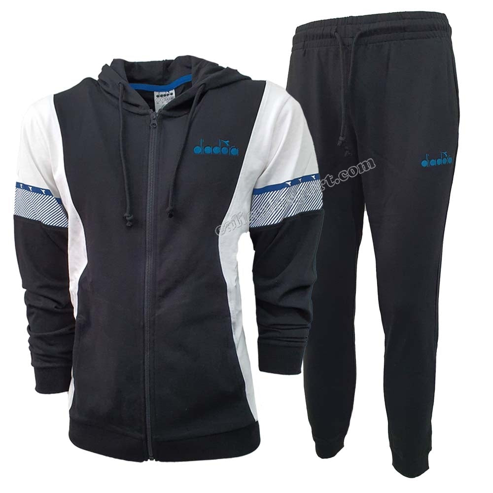 DIADORA 177096 FZ CORE HOODED COTTON TRACKSUIT
