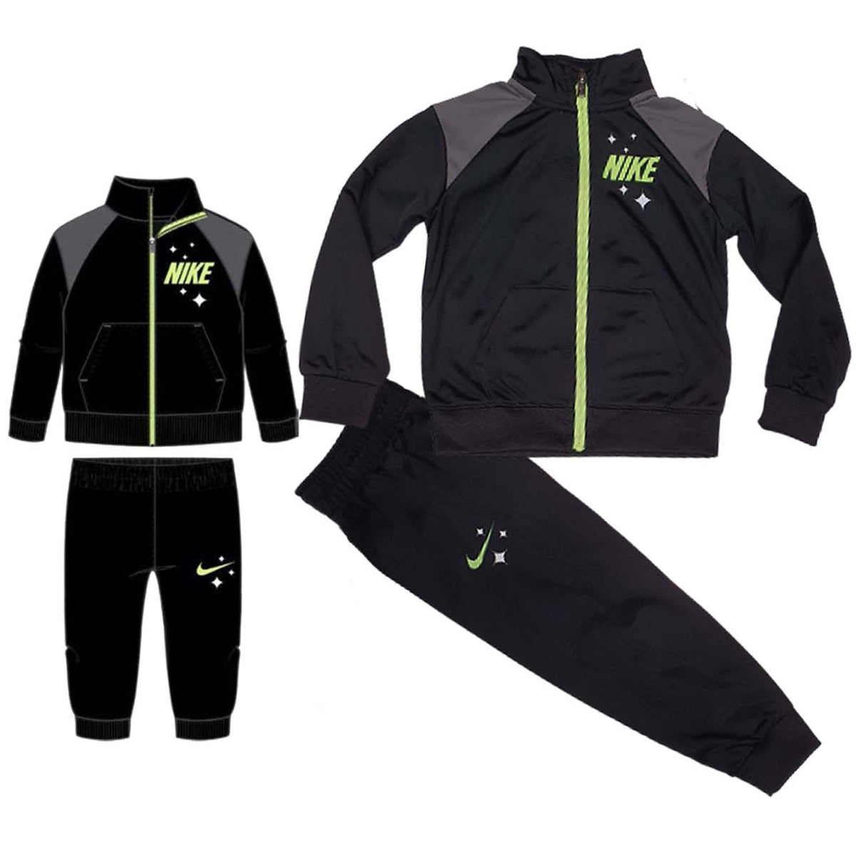 TUA RAGAZZI NIKE 86J901 023 SPORTWEAR ACETATO NERO