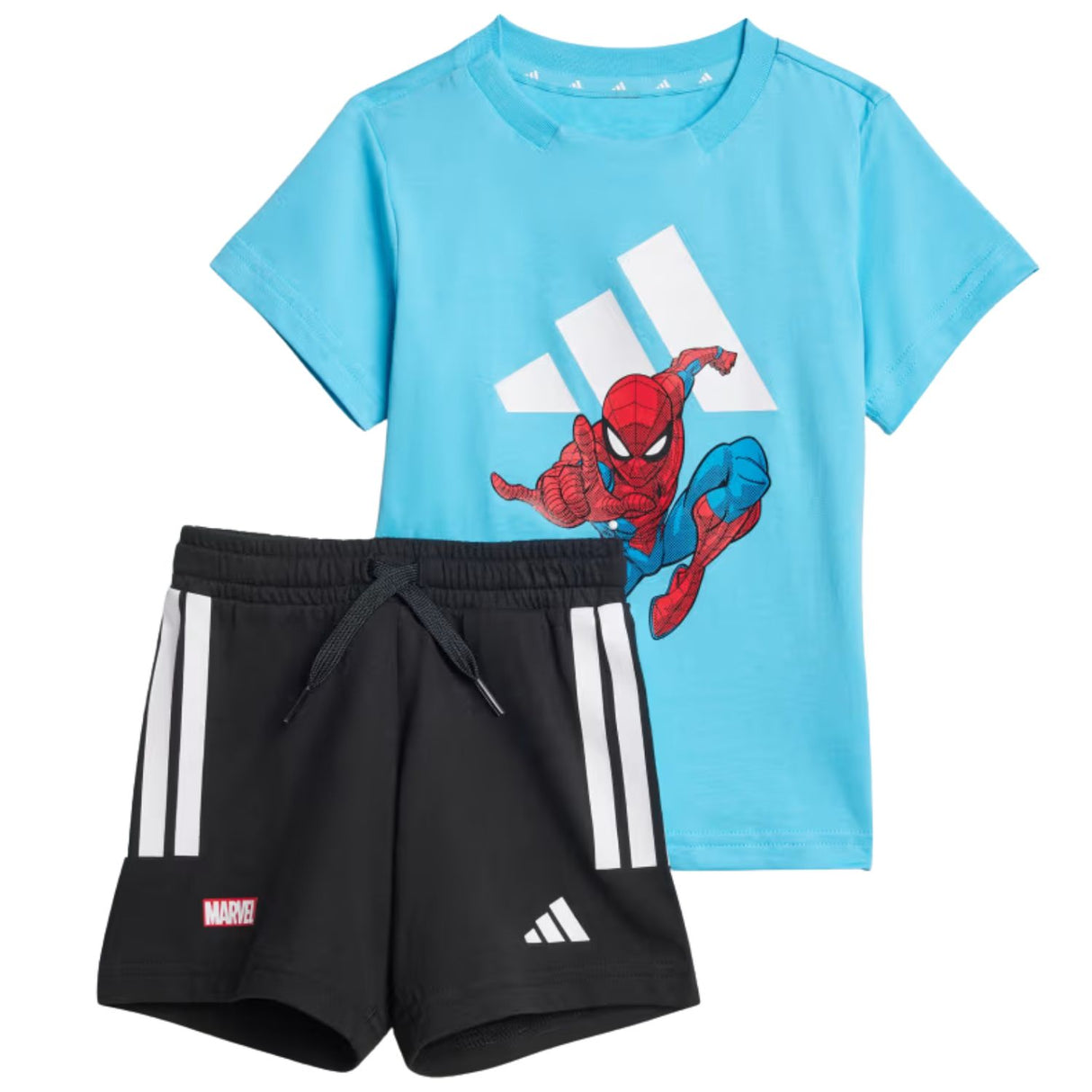 COMPLETO BAMBINI ADIDAS JC6259 SPIDER MAN COTONE