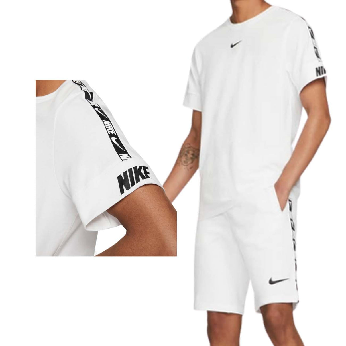 NIKE DD4497 100 WHITE SPORTSWEAR T-SHIRT