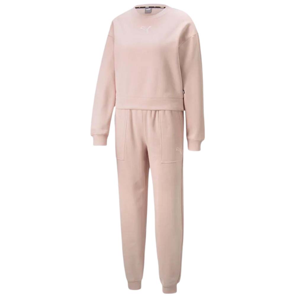 TUTA PUMA DONNA 670025 COTONE FELPATO