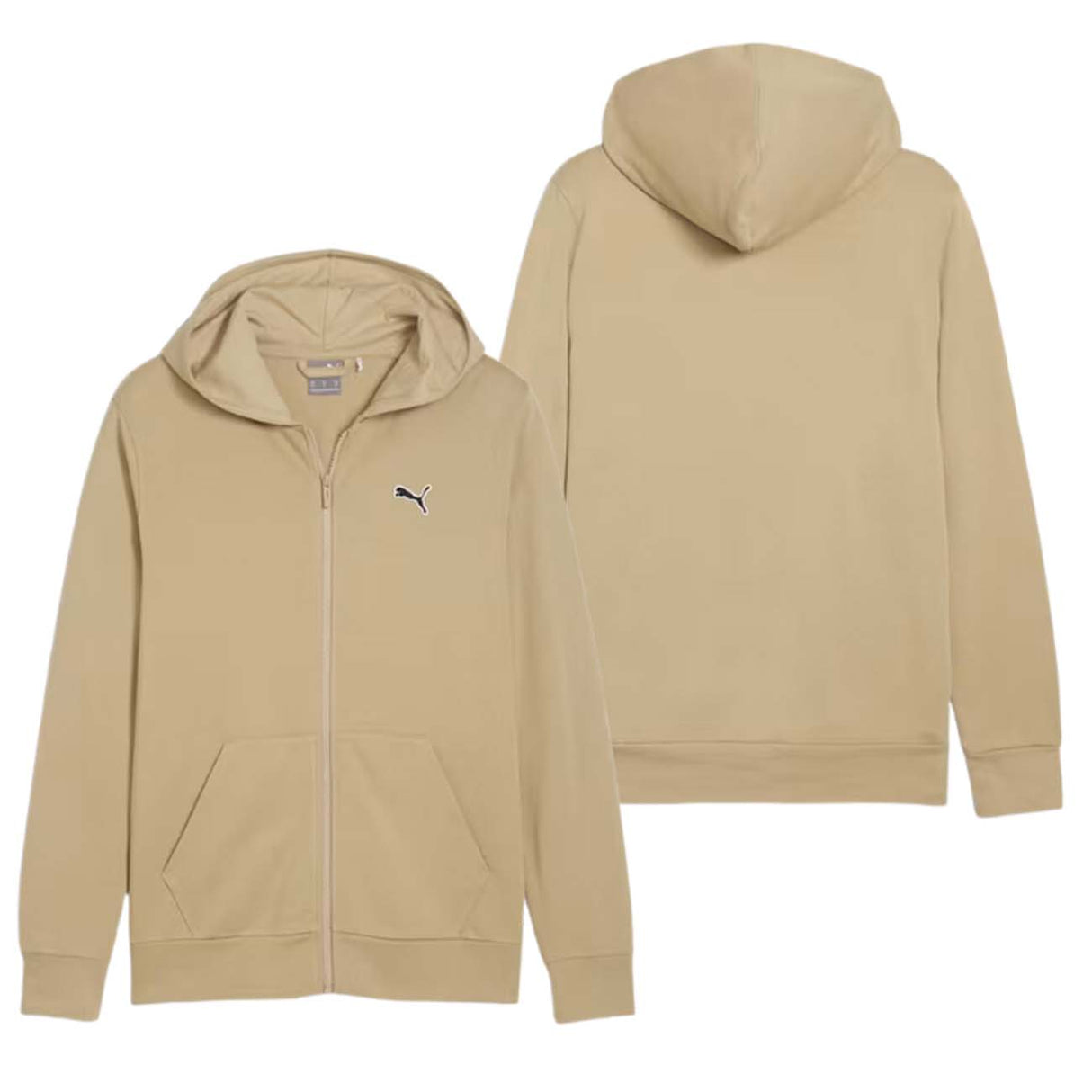 FELPA PUMA 675979 83 ESSENTIALS COTONE GARZATO BEIGE