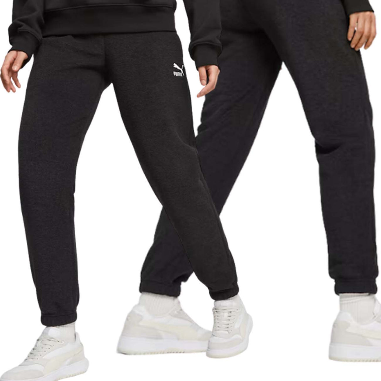 PANTALONE DONNA PUMA 621414 01 CLASSIC COTONE FELPATO PILE