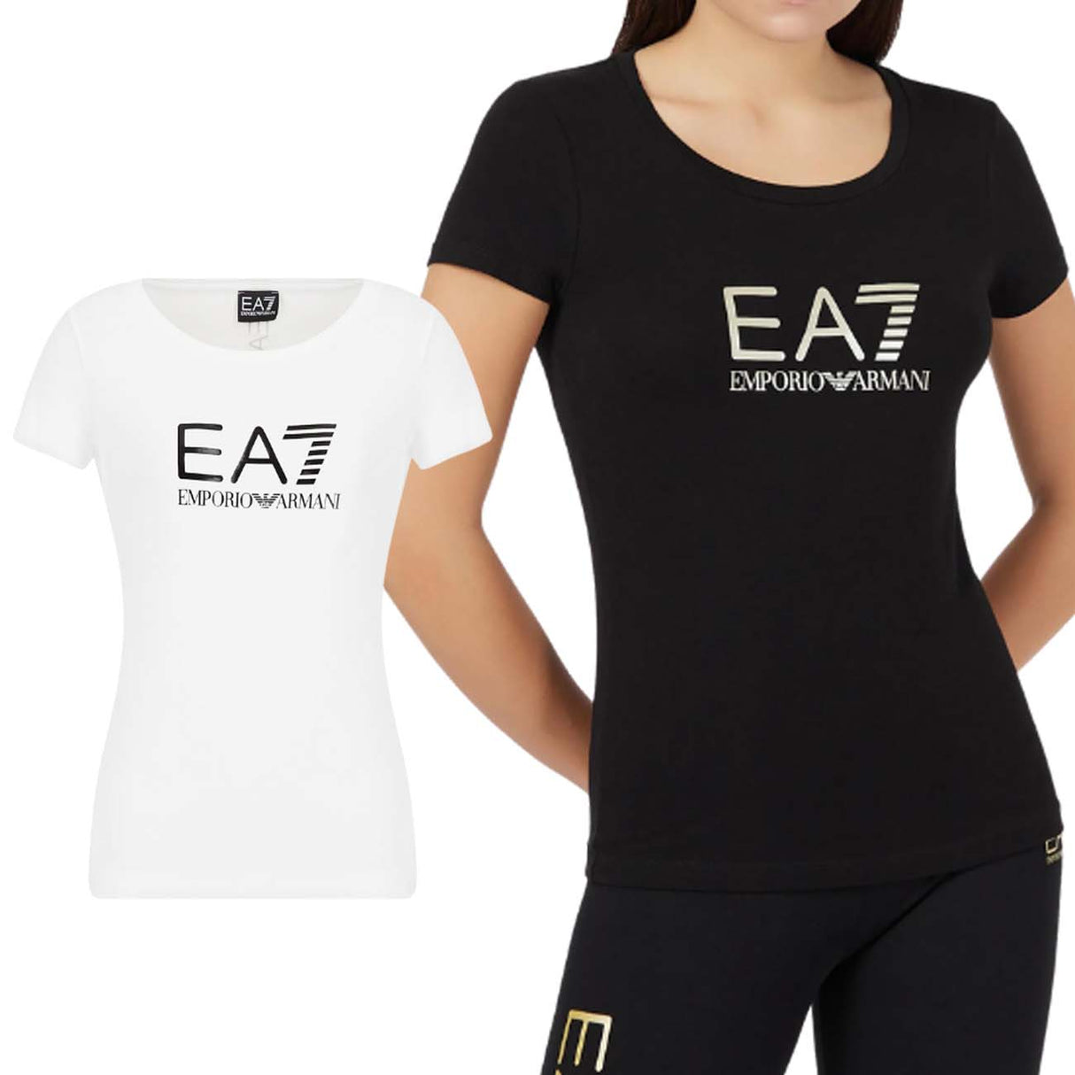 T-SHIRT ARMANI EA7 8NTT63TJ12Z JERSEY DONNA