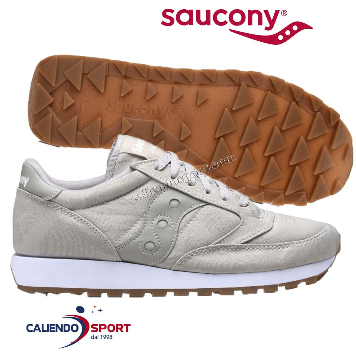 SCARPA SAUCONY UOMO S70445 1 GRIGIO JAZZ ORIGINAL
