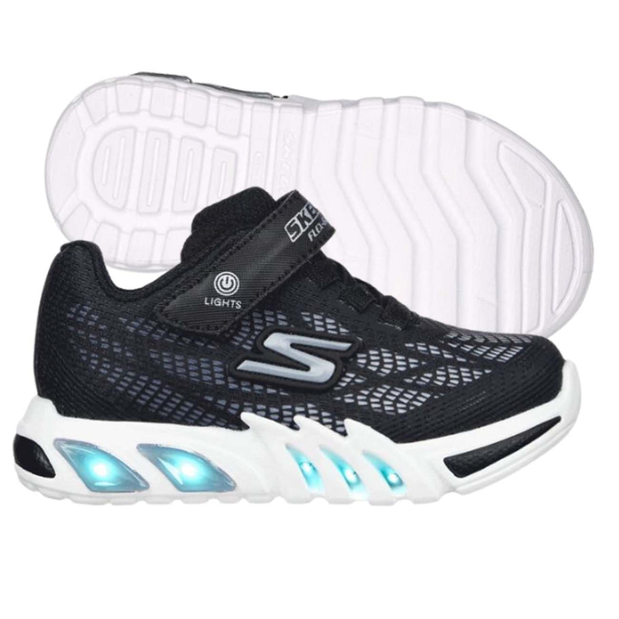 SCARPA BAMBINI 400137N SKECHERS FLEX GLOW ELITE LUCI