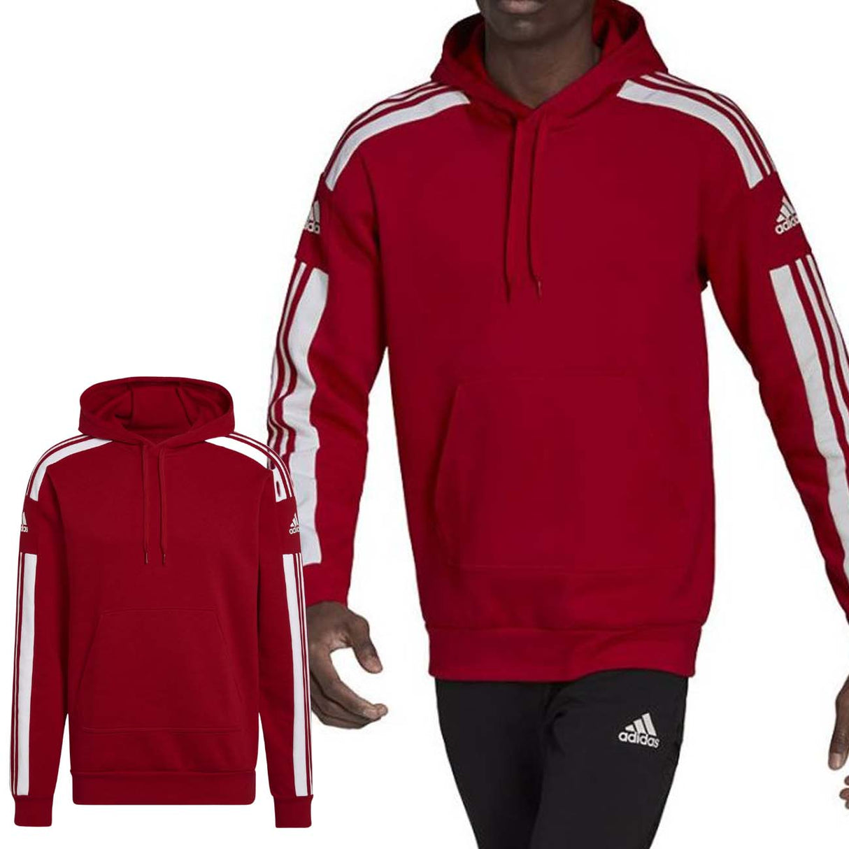 SWEAT-SHIRT EN COTON POLAIRE ADIDAS HC6282 SQUADRA 21