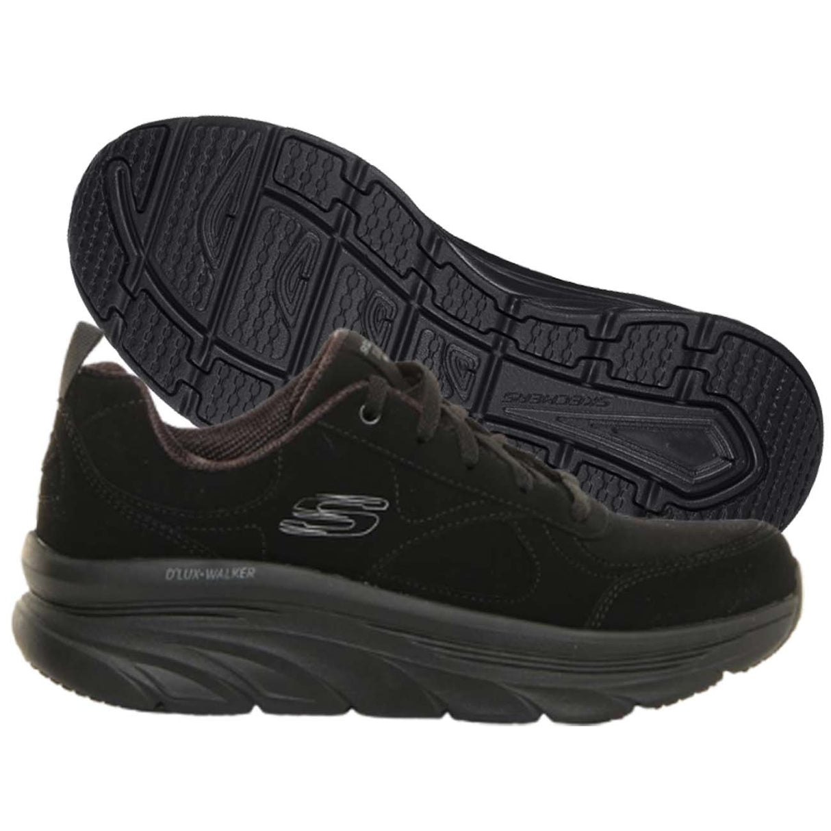 CHAUSSURES SKECHERS 149318 BBK D LUX WALKER PURE PLEASUR POUR FEMMES