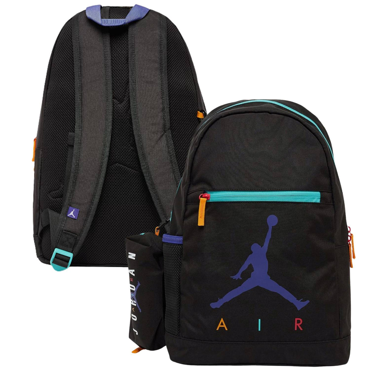 ZAINO JORDAN 9B0503-K90 AIR PENCIL CASE NERO UNISEX