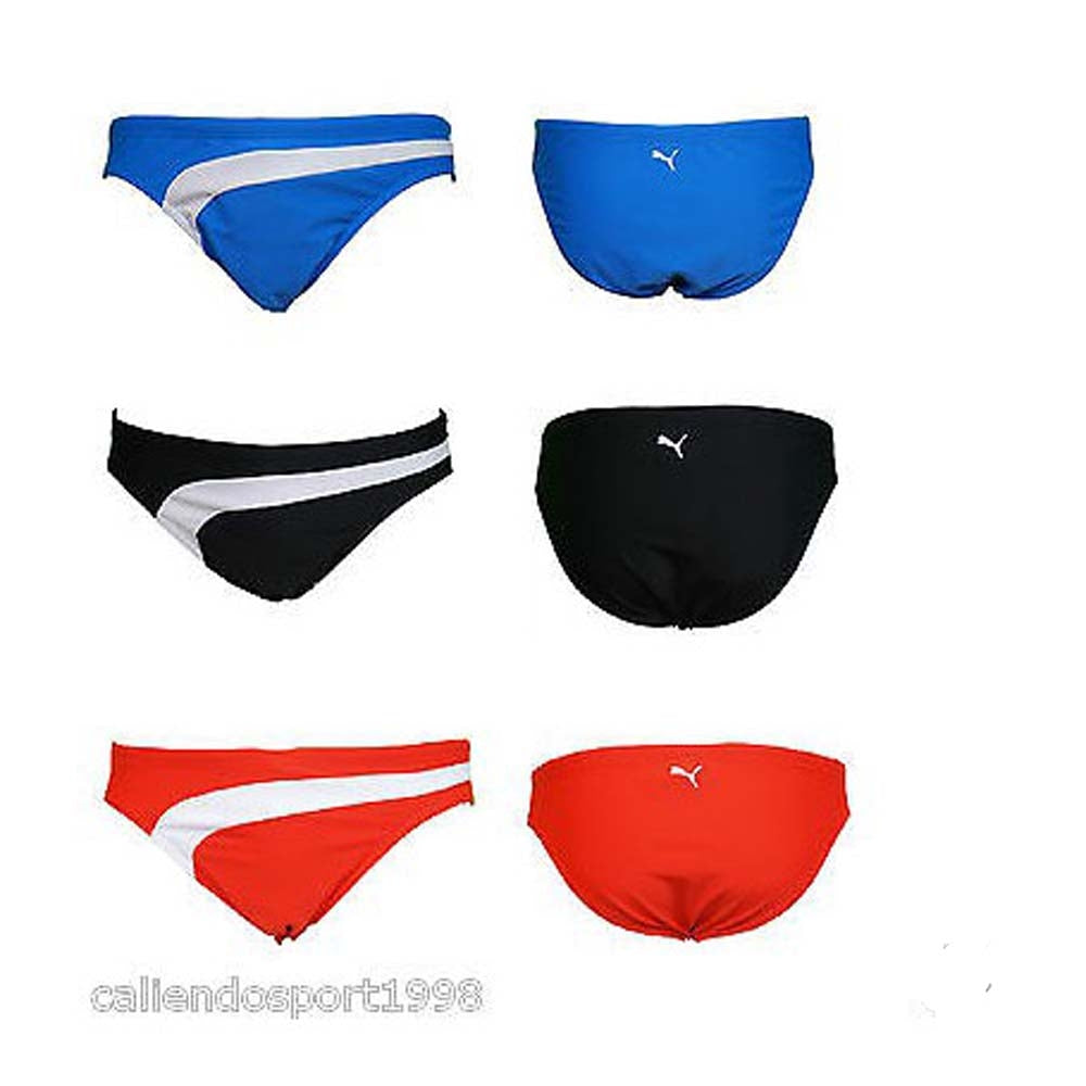 MEN'S SLIP COSTUME 512379 Puma SEA POOL SWIMMING SPORT Orange