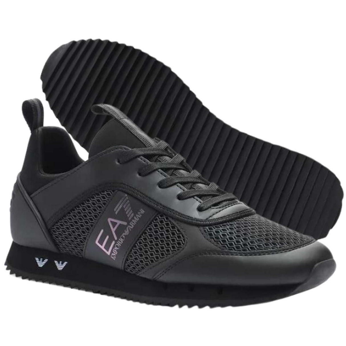 CHAUSSURES ARMANI EA7 I23 X8X027 XK347 S336 NOIRES