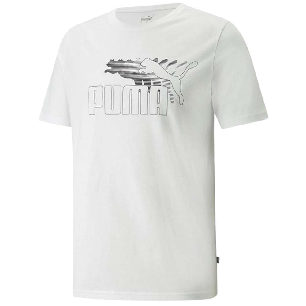 T-SHIRT PUMA 848562 GRAPHIC LOGO COTONE