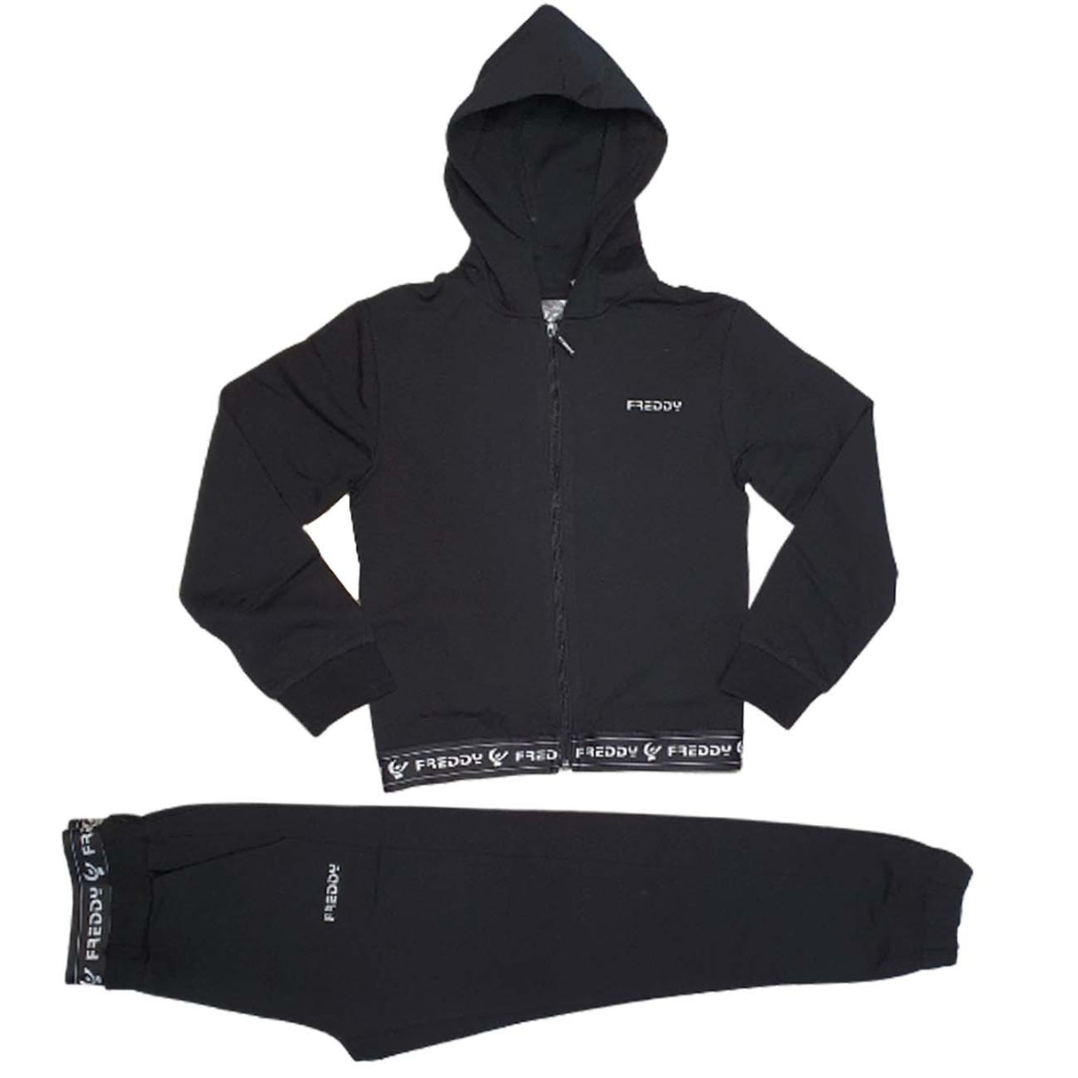 TUTA RAGAZZE FREDDY FR1274 COTONE NERO