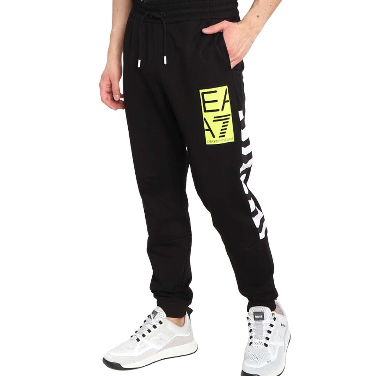 PANTALONE ARMANI EA7 3RPP65 PJ05Z COTONE GARZATO