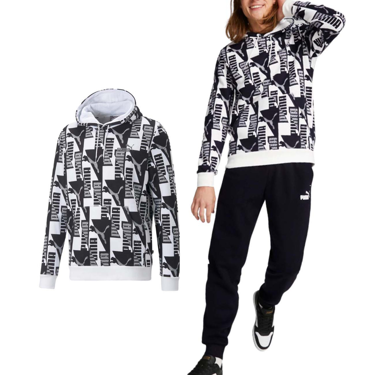 PUMA 849799 02 POWER COTTON FLEECE SWEATSHIRT