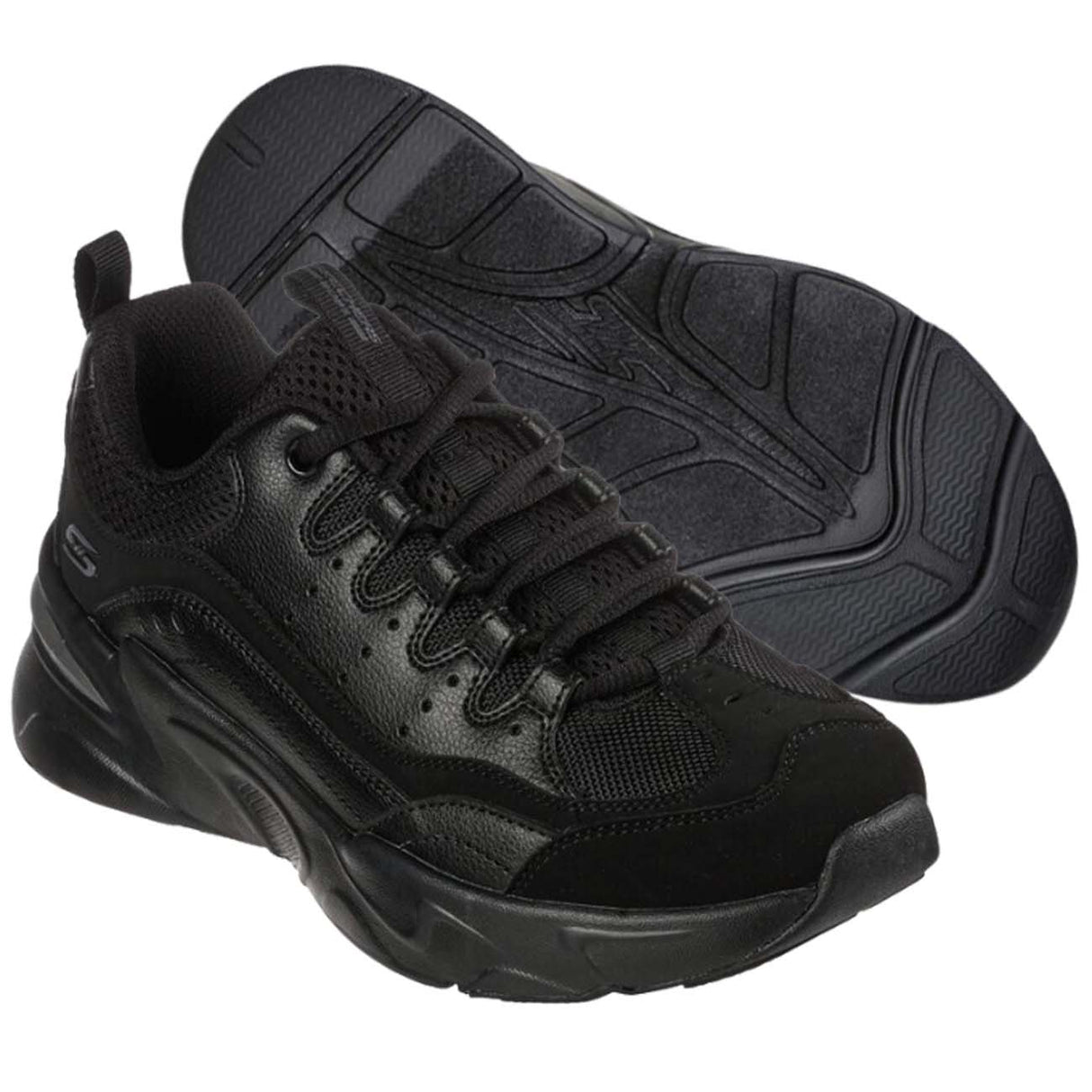 SKECHERS CHAUSSURE FEMME 117355 BBK STAR STRIKEZ