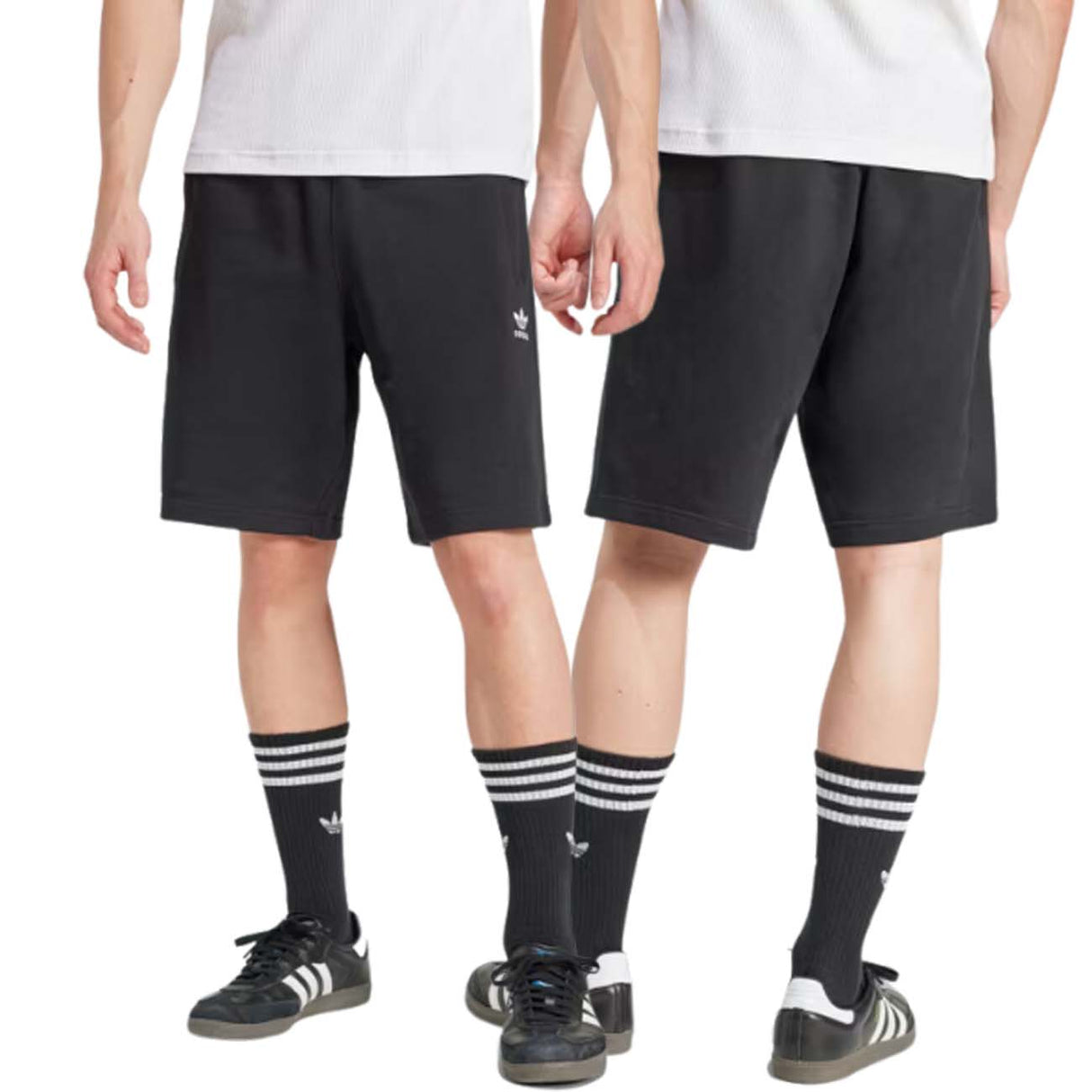 PANTALONCINO ADIDAS IY8520 ESSENTIALS COTONE NERO