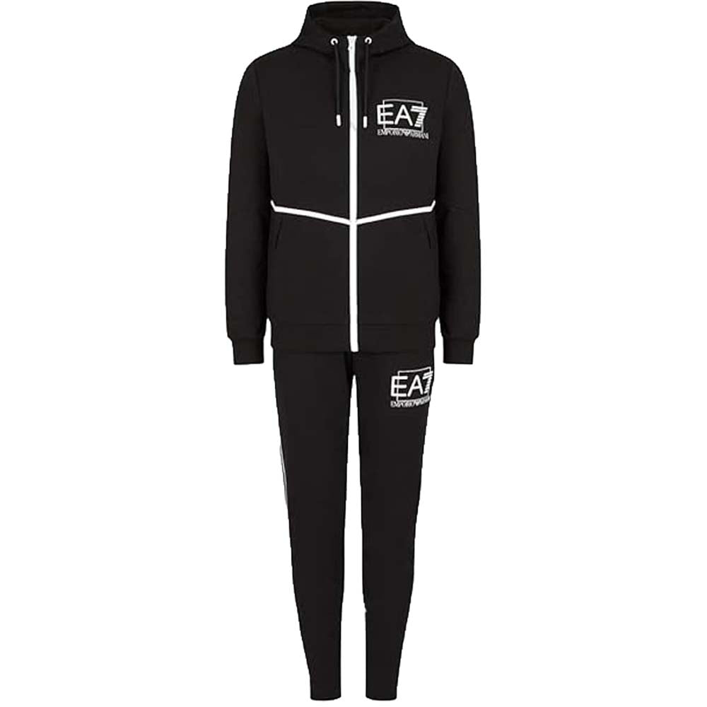 TUTA ARMANI EA7 3RPV52 NERO COTONE