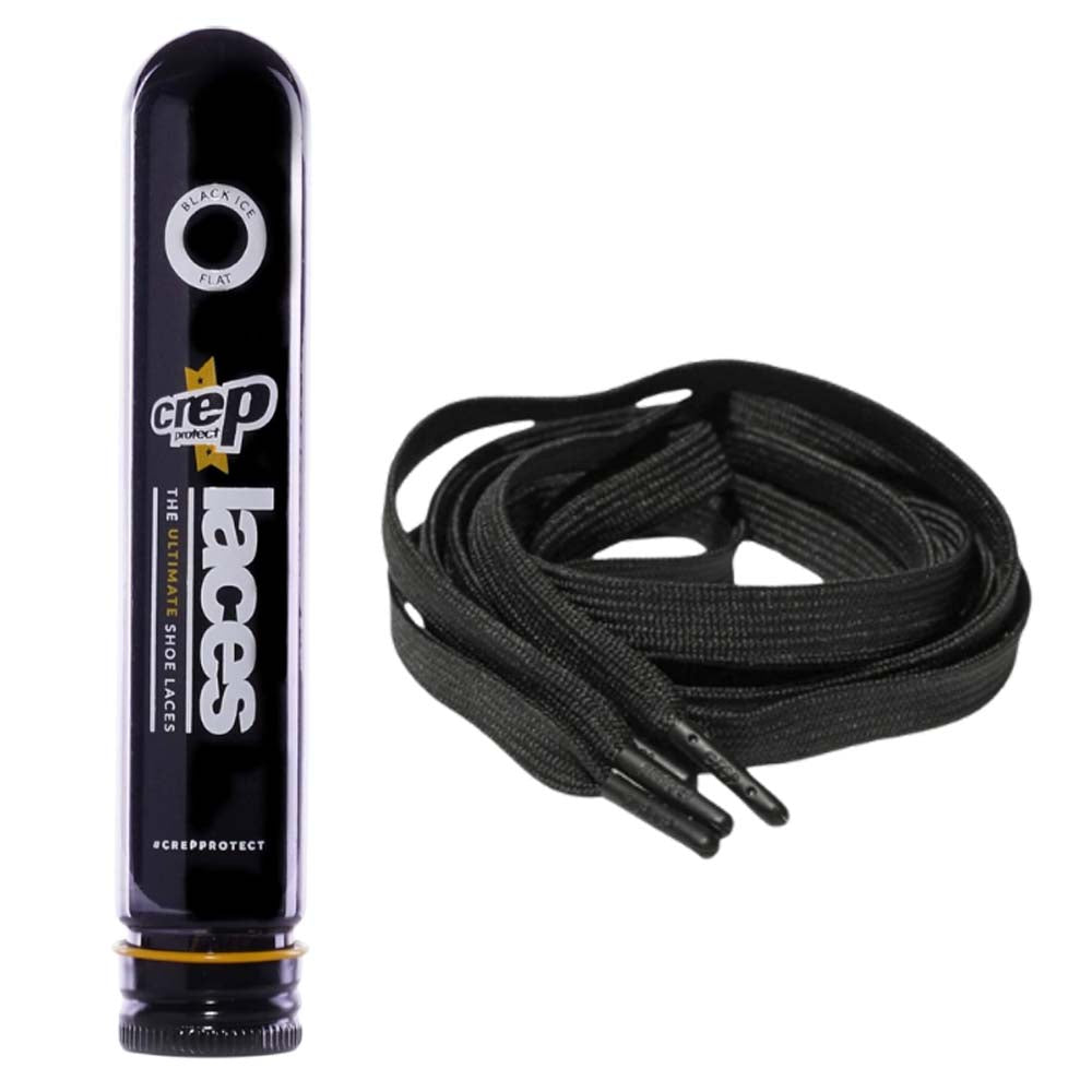 WHITE SHOE LACES 300754 300778 CREP PROTECT LACE BLACK WHITE