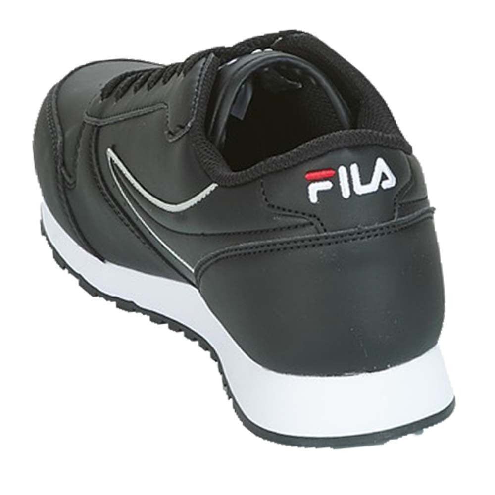 CHAUSSURES FILA HOMMES 1010263 ORBIT LOW BLANC NOIR BASKET DE SPORT À COL BAS