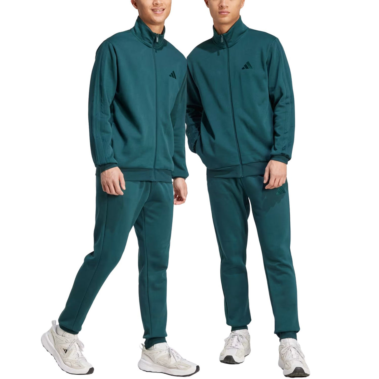 TUTA ADIDAS JX5546 BASIC 3 STRIPES COTONE FELPATO