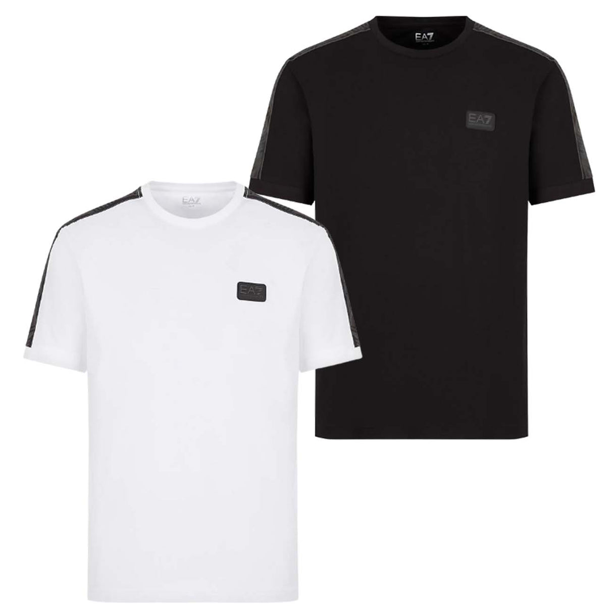 T-SHIRT EN COTON ARMANI EA7 6LPT19 PJ02Z SÉRIE CLOGO