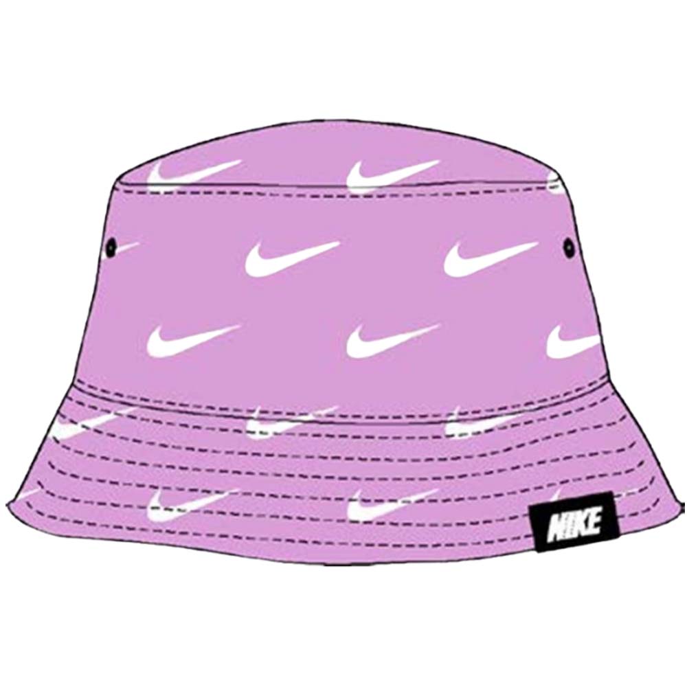 CHAPEAU DE PÊCHEUR POUR GARÇON 8A2973 COTON BLANC ROSE