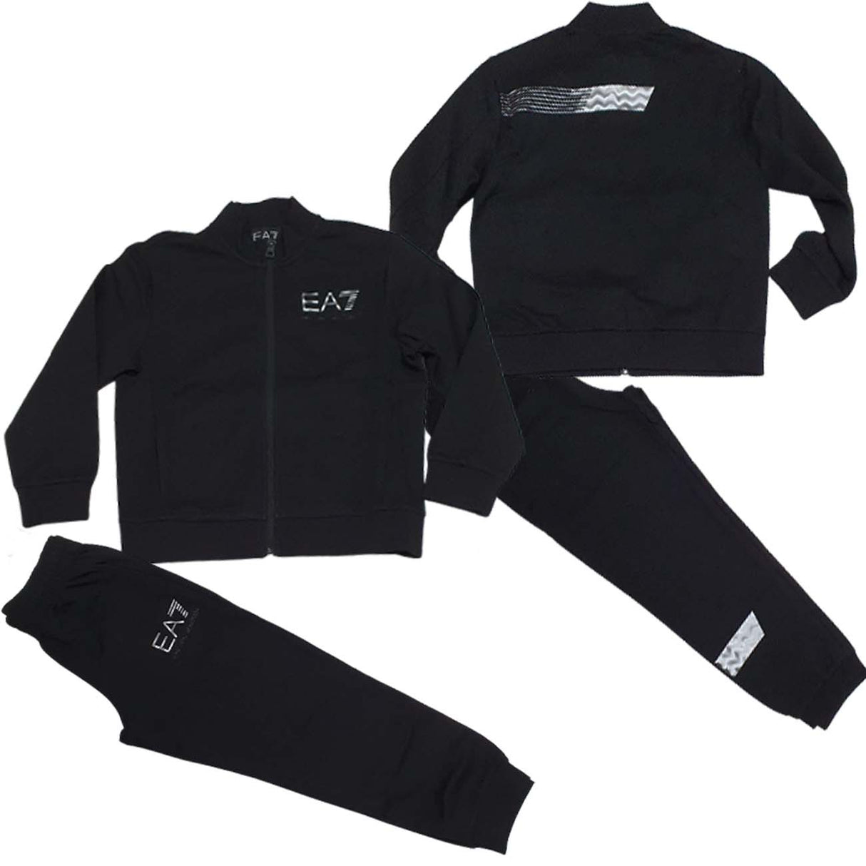 SURVÊTEMENT EN COTON POUR GARÇON ARMANI EA7 3RBV57 BJ05Z