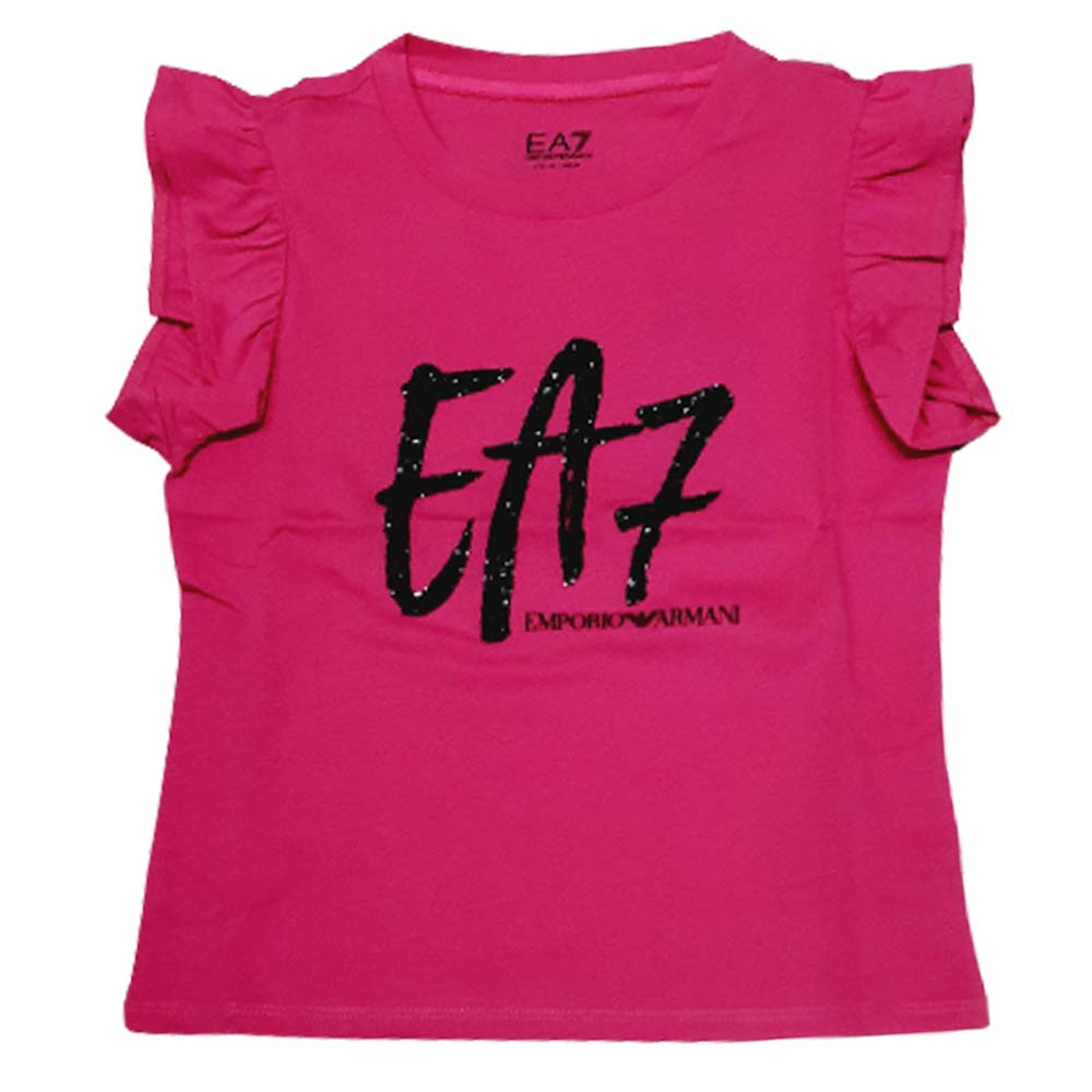 T-SHIRT RAGAZZE ARMANI EA7 3RFT10 FJCZ COTONE
