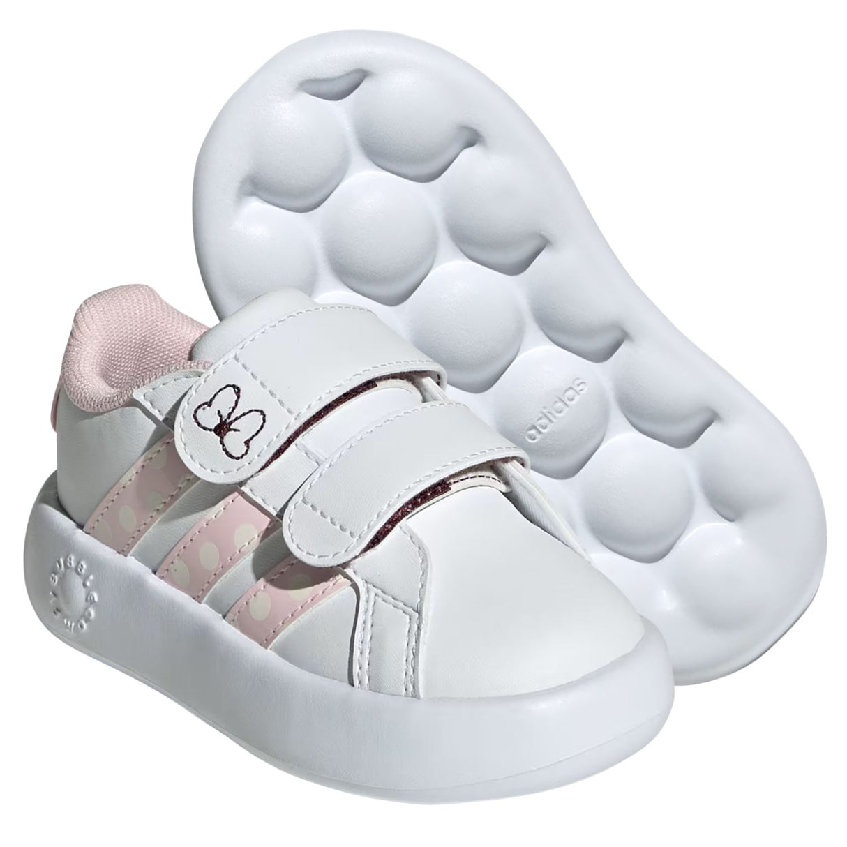 SCARPA BAMBINE ADIDAS JR8130 DISNEY MINNI BIANCO