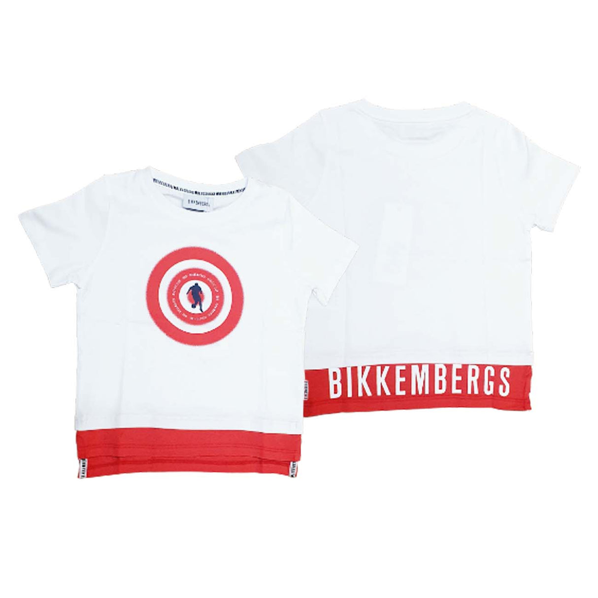 BIKKEMBERGS BK0767 COTTON BOYS T-SHIRT