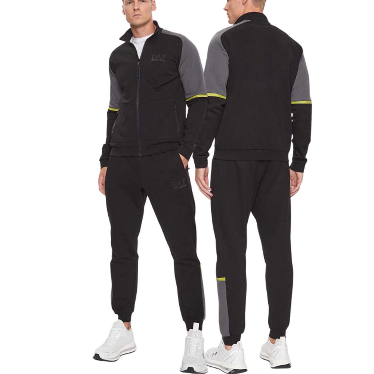 ARMANI EA7 I23 6RPV54 PJ07Z COTTON FLEECE TRACKSUIT