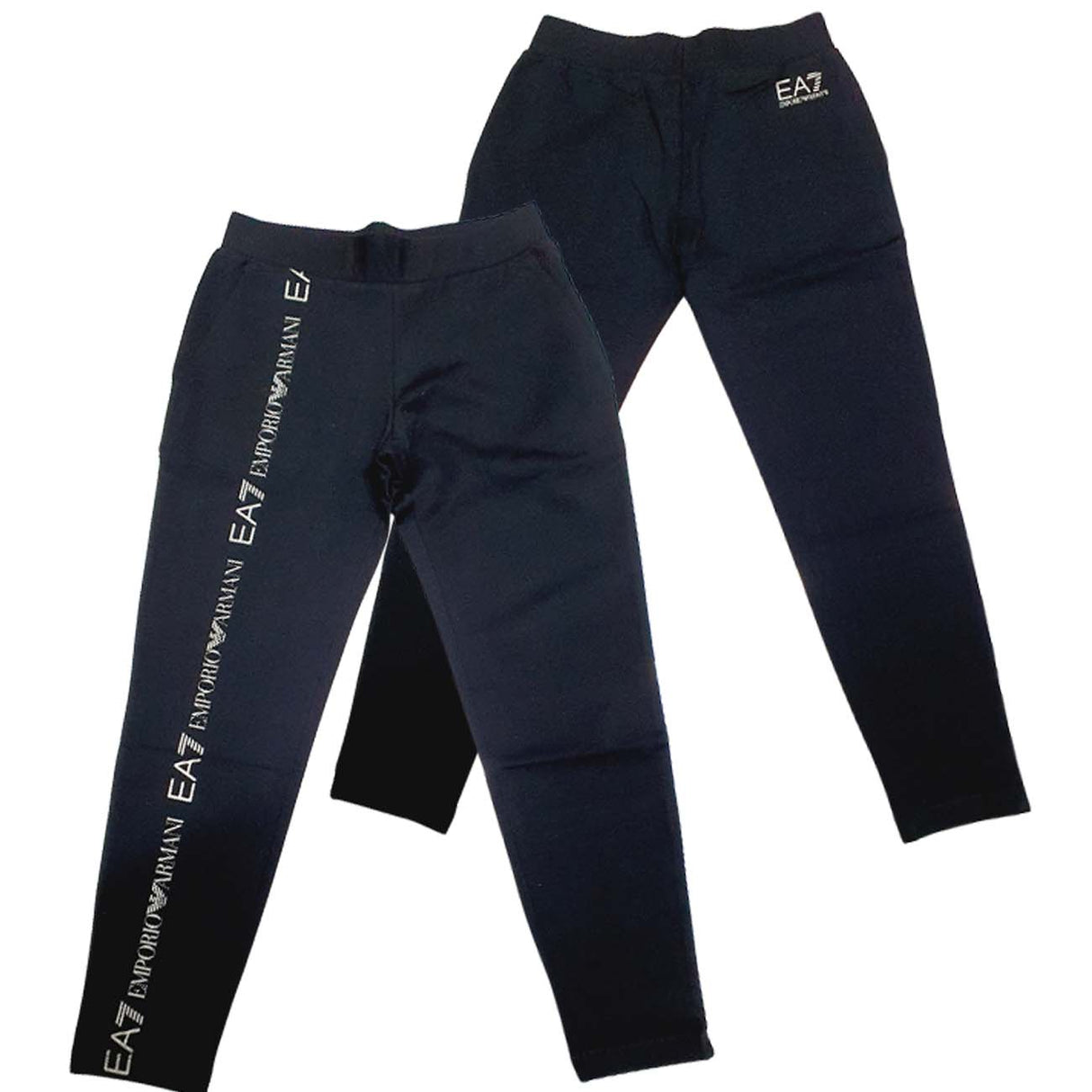 GIRLS LEGGINGS ARMANI EA7 3RFP51 FJHMZ LOGO COTTON