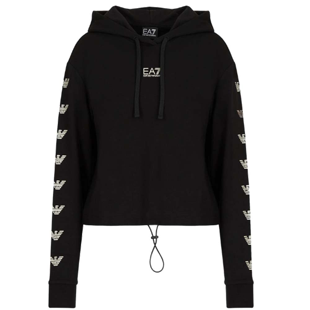 FELPA ARMANI EA7 DONNA 3LTM12TJ3PZ CROPPED LOGO