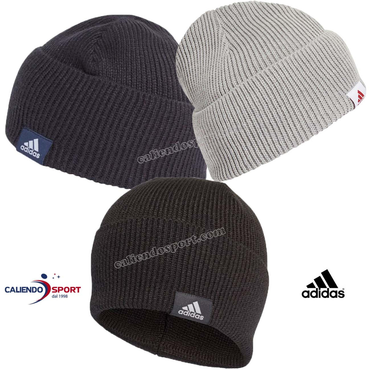 BERRETTO ADIDAS CY6026 DZ8916 DZ8917 NERO GRIGIO BLU