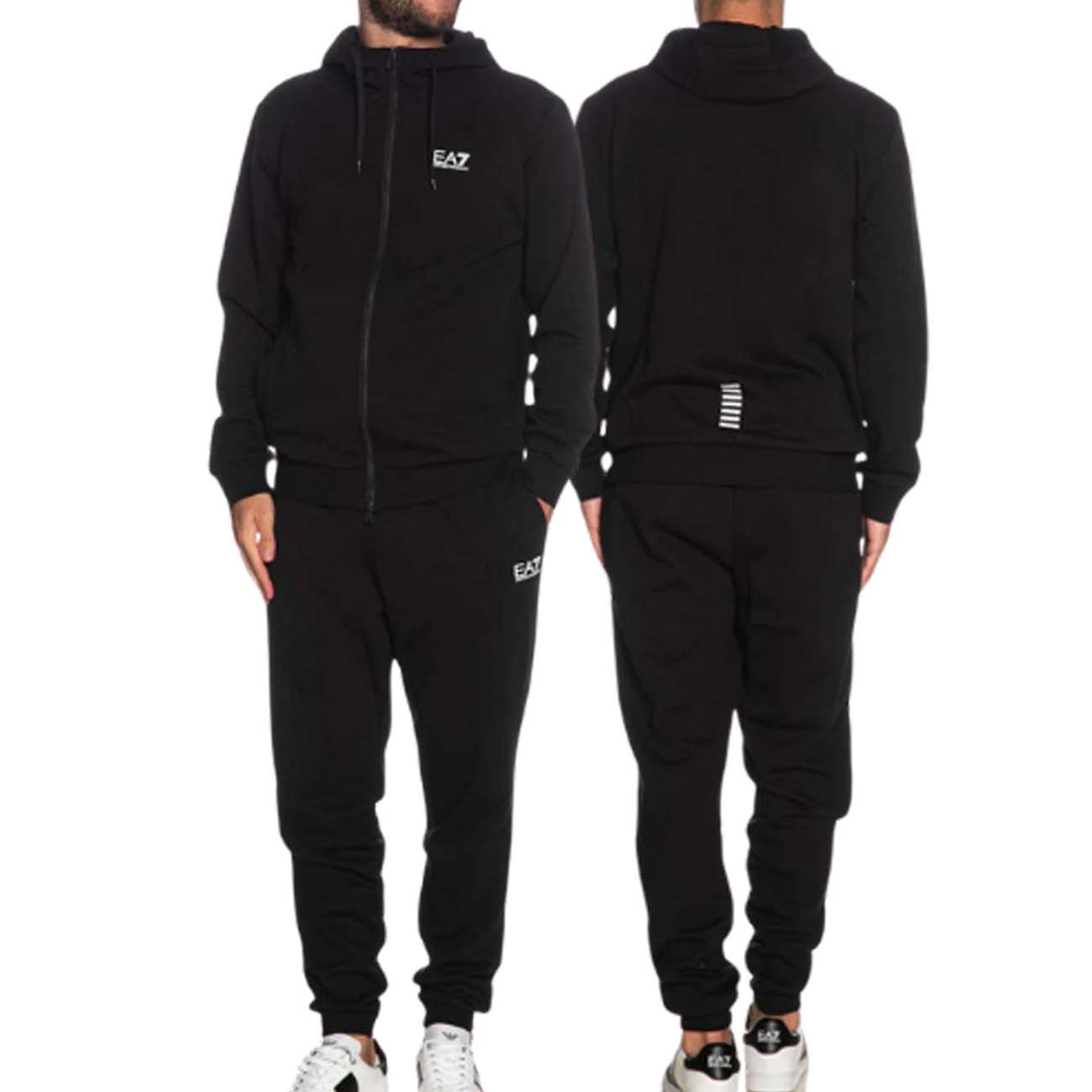 TUTA ARMANI A7 I25 8NPV68 PJVTZ 1200 COTONE FELPATO NERO