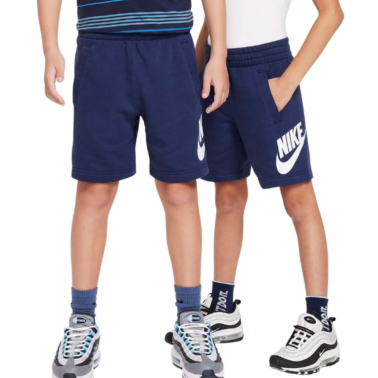 PANTALONCINO RAGAZZI NIKE FD2997 410 SPORTWEAR BLU