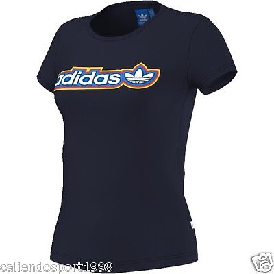 Women Originals T-shirt Adidas Sports Jersey Cotton Leisure AJ7733/34