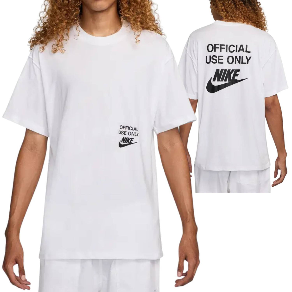 T-SHIRT NIKE HJ0774-100 BIANCO COTONE SPORTWEAR