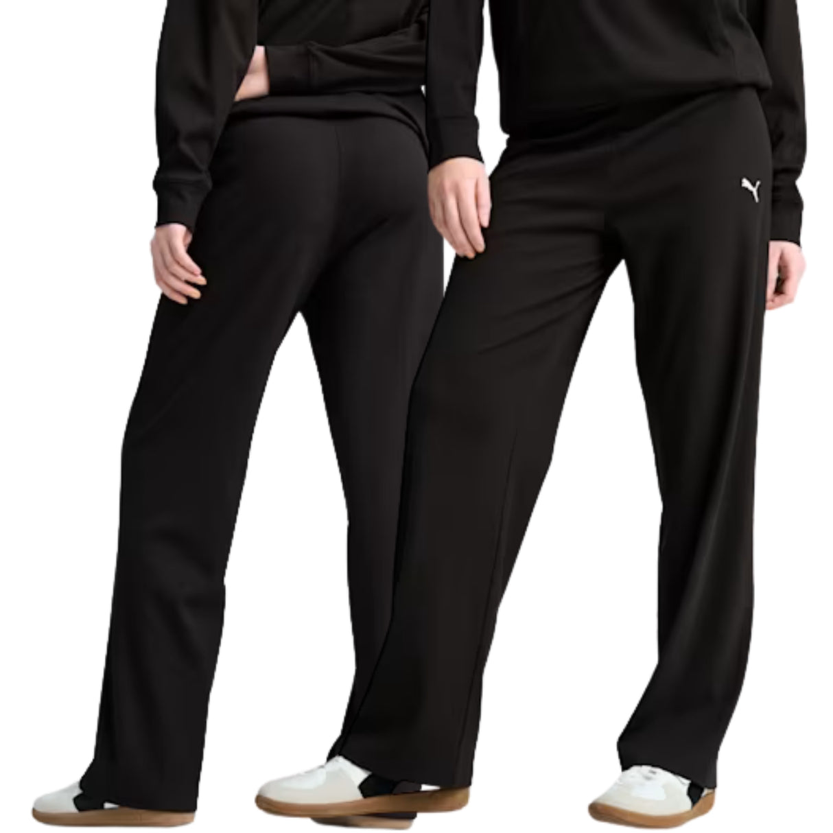 PANTALONE DONNA PUMA 685025 01 ESS ELEVATED COTONE GARZATO