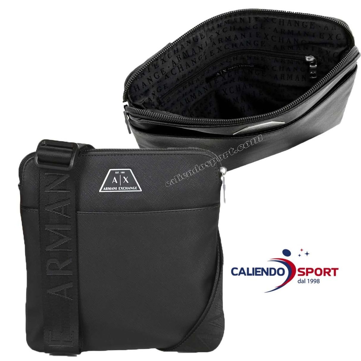 TRACOLLA ARMANI EXCHANGE 952082-CC523 NERO