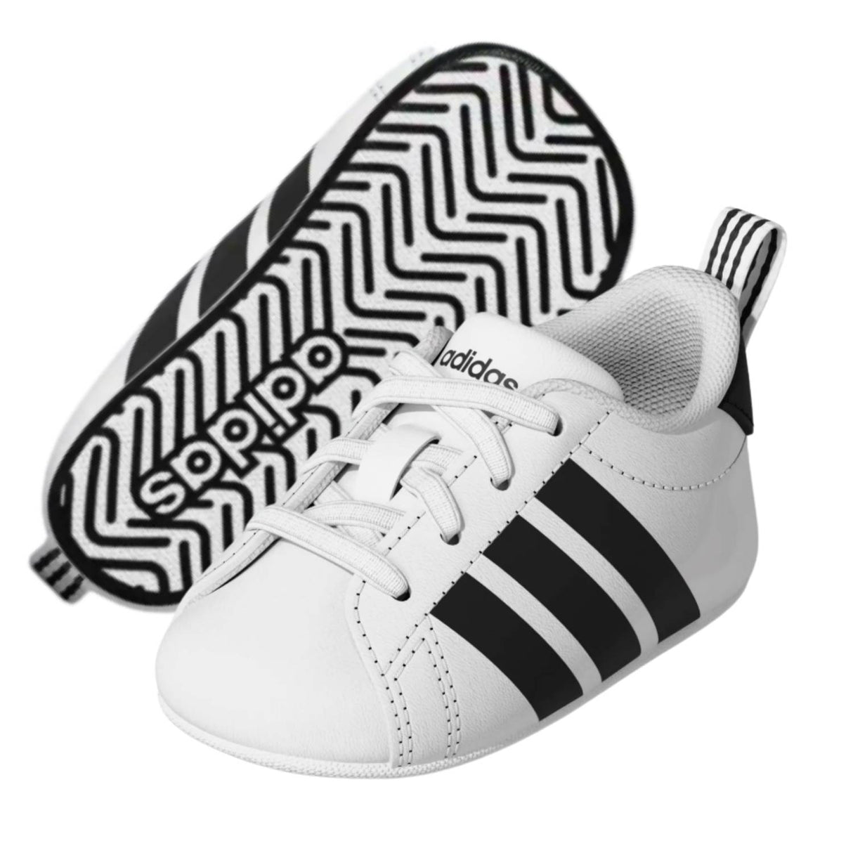 SCARPA DA CULLA ADIDAS KI8216 GRAND COURT LACCI MOLLA