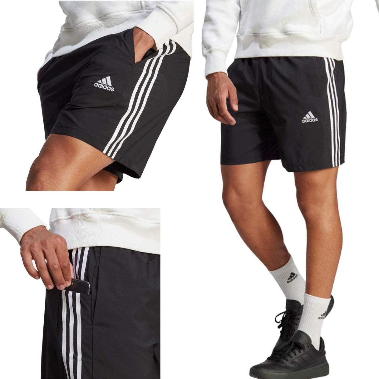 ADIDAS IC1484 AEROREADY ESSENTIALS CHELSEA SHORTS