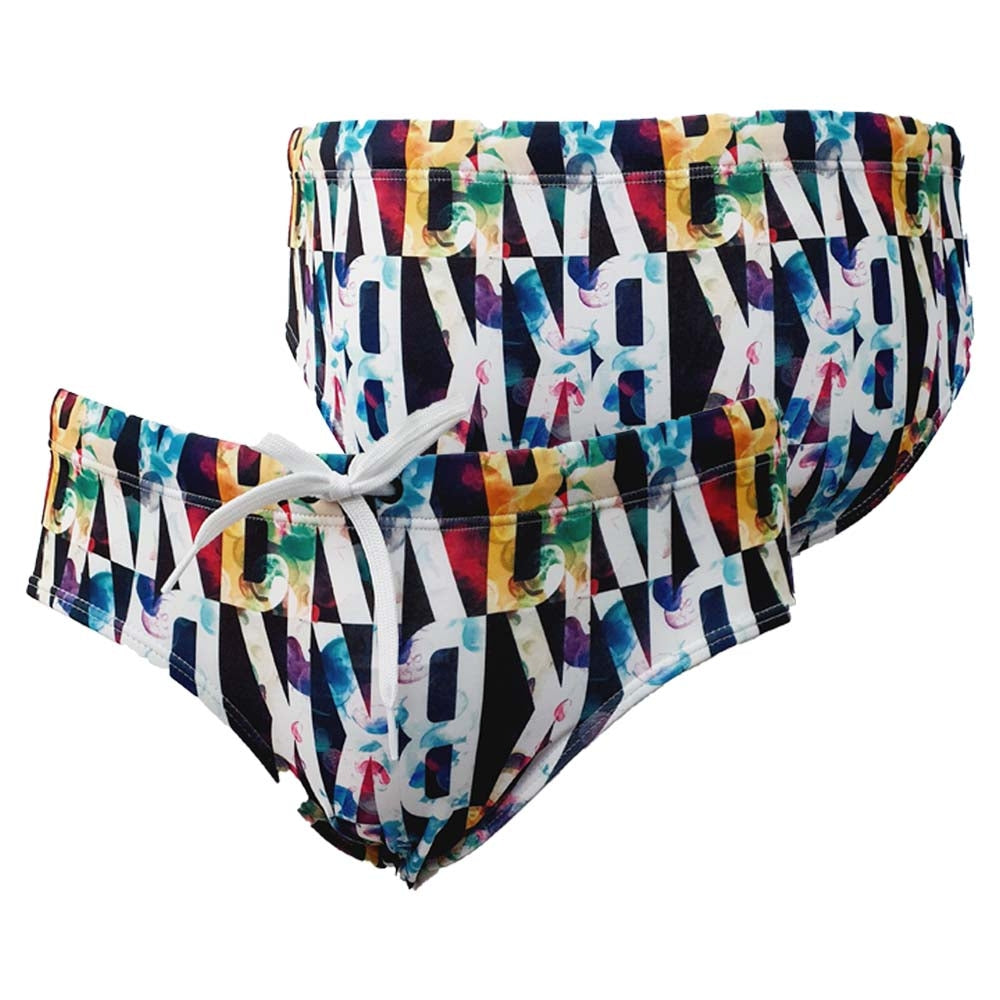 BIKKEMBERGS MEN'S SWIMSUIT VBKB05085 BEACH BRIEF