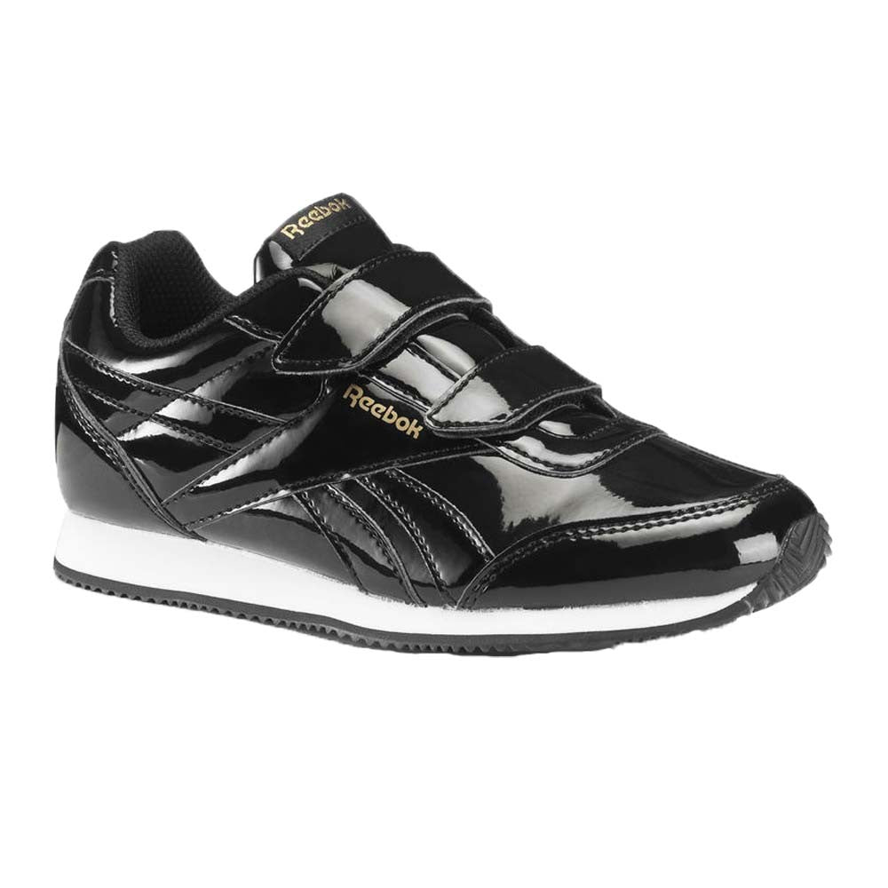SCARPA REEBOK BIMBA DV3667 DV3666 ROYAL CLASSIC JOGGER 2.0 2V BIANCO NERO