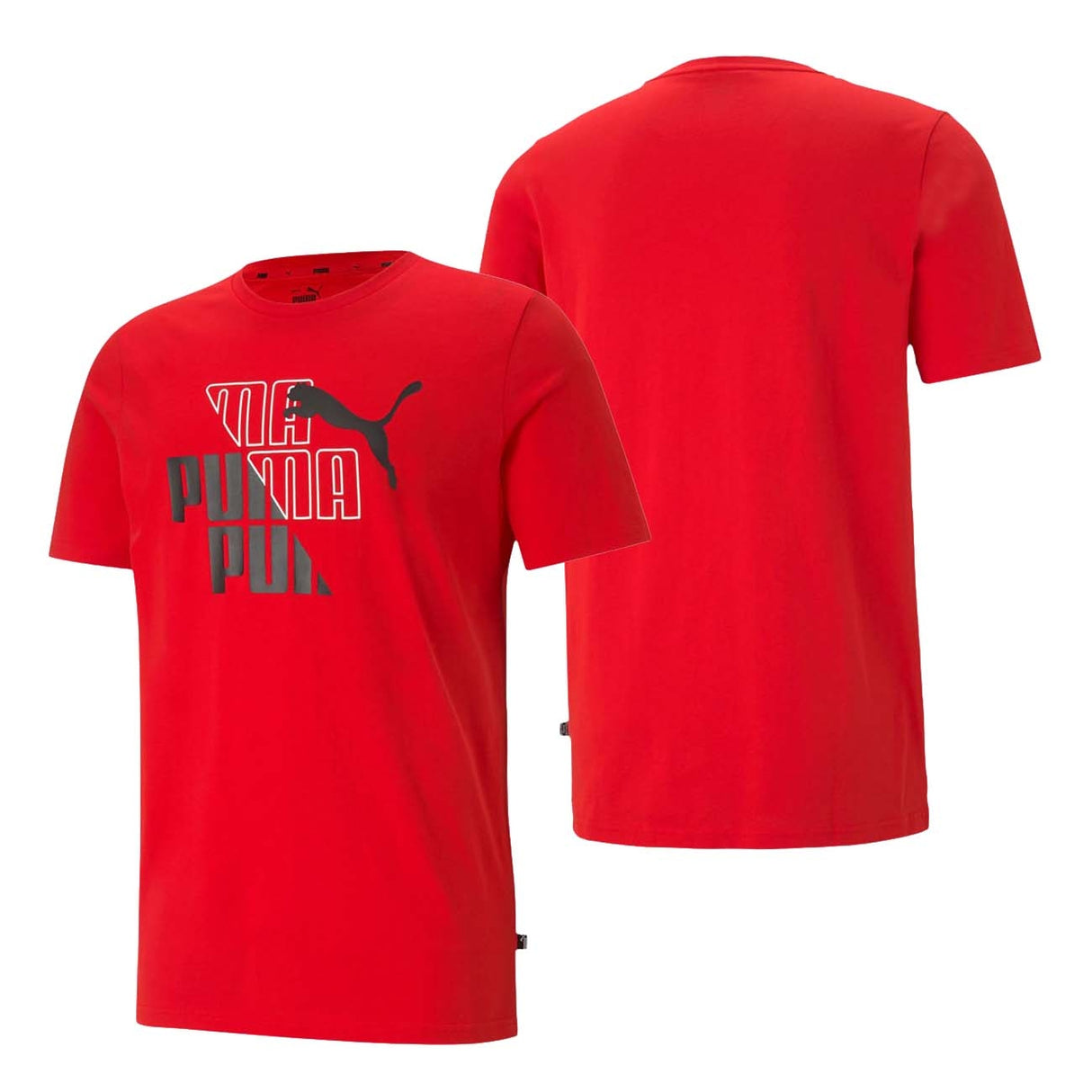 T-SHIRT PUMA 587779 11 GRAPHIC PUMA ROSSO