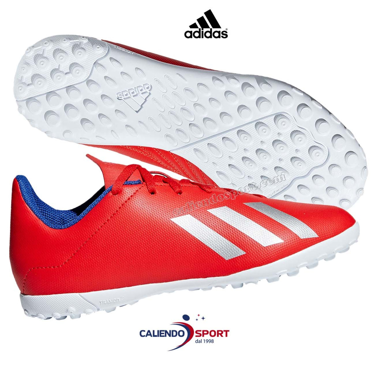 SCARPA ADIDAS CALCETTO BB9417 X 18.4 TF JR RAGAZZI