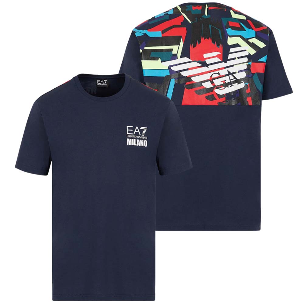 T-SHIRT ARMANI EA7 3LPT65PJ7CZ IMPRIMÉ AU DOS