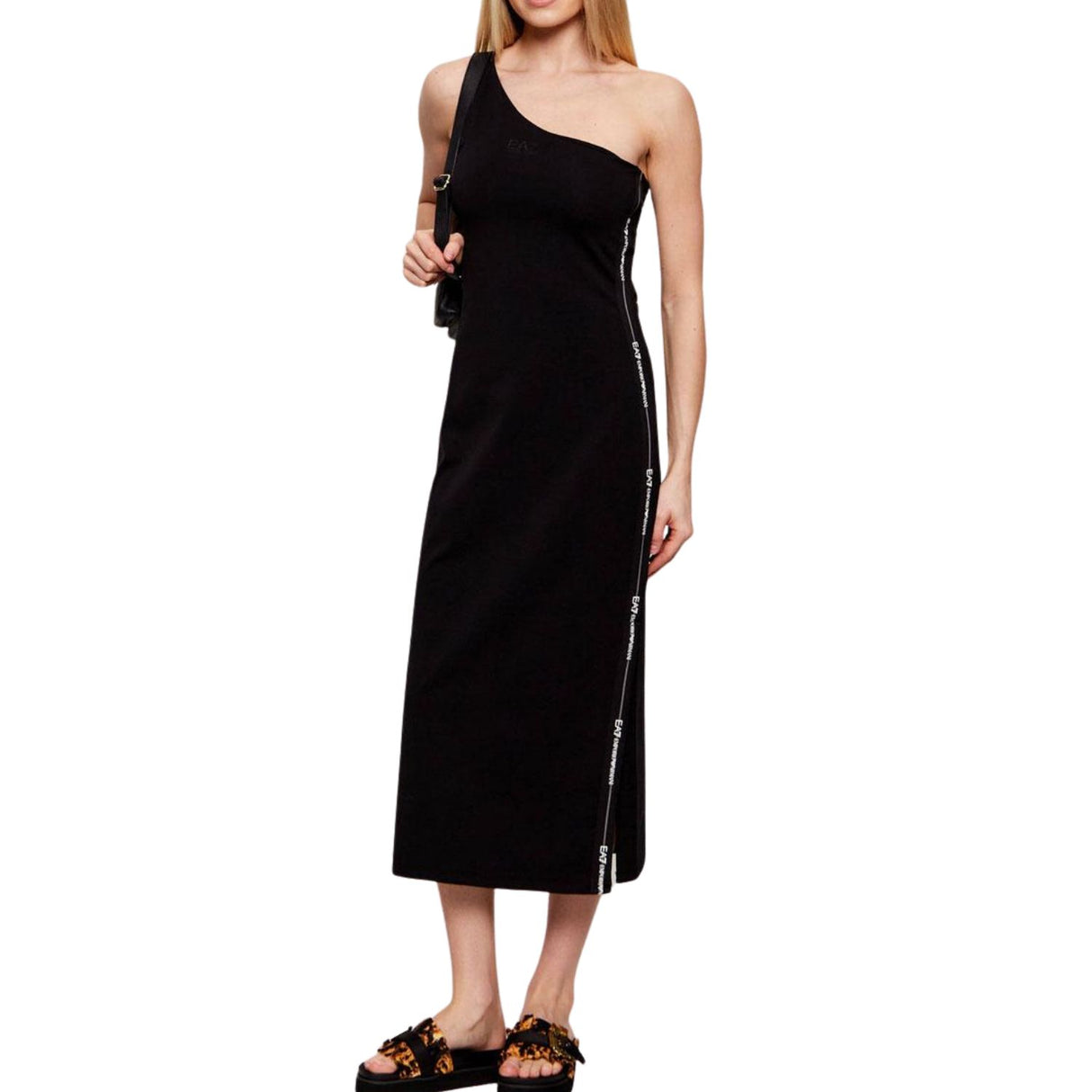 VESTITO DONNA ARMANI EA7 E26 7W000962 AF12484 U1088 NERO